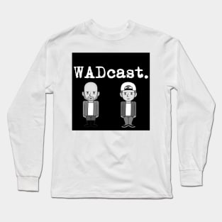 WADcast Homage Black Background Long Sleeve T-Shirt